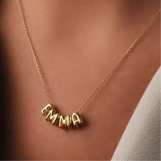 Bubbly | 1-7 Letter Necklace