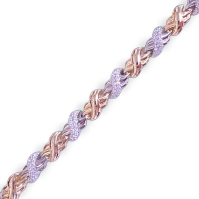 Serene - Two Tone Bracelet