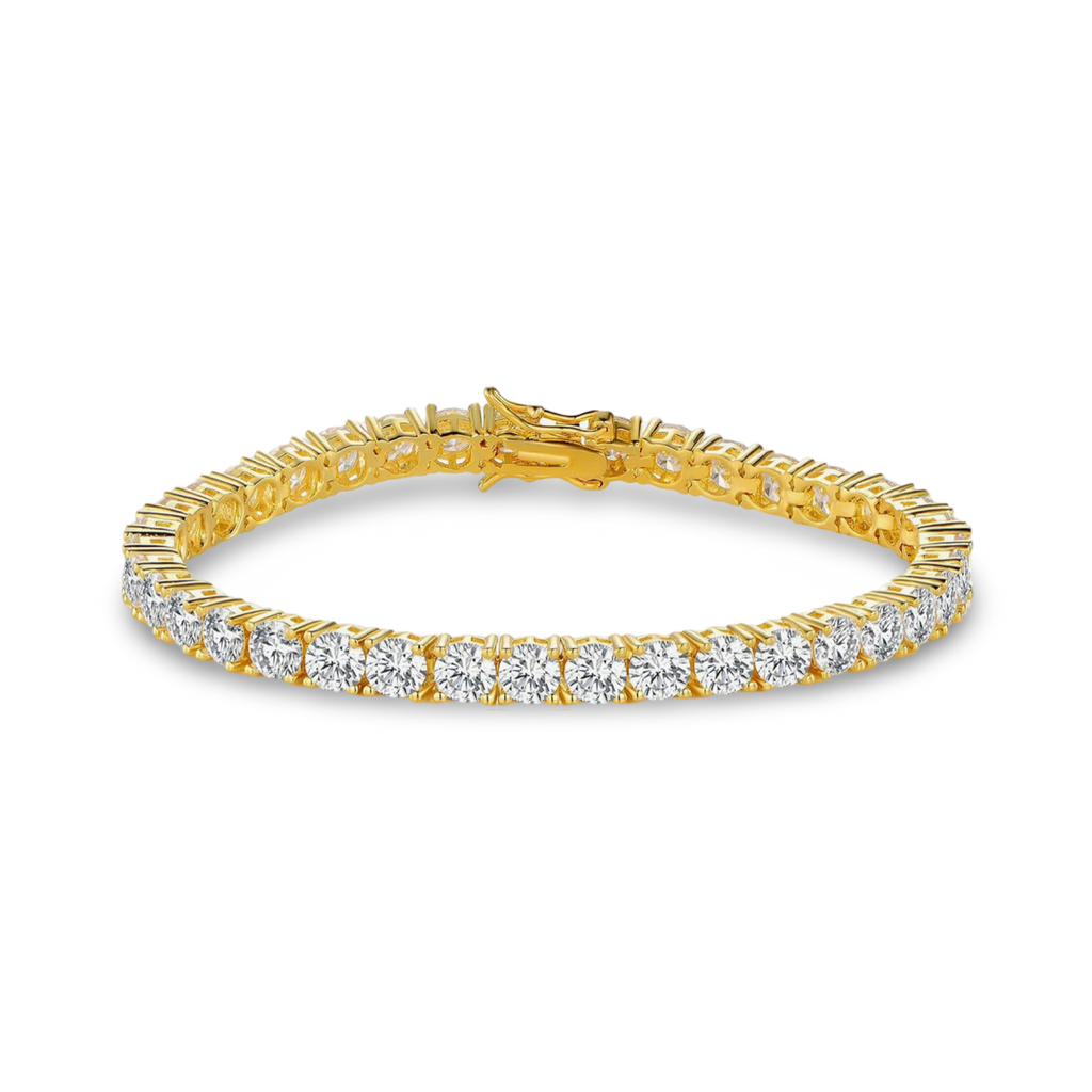 Allure Tennis Bracelet - Yellow Gold
