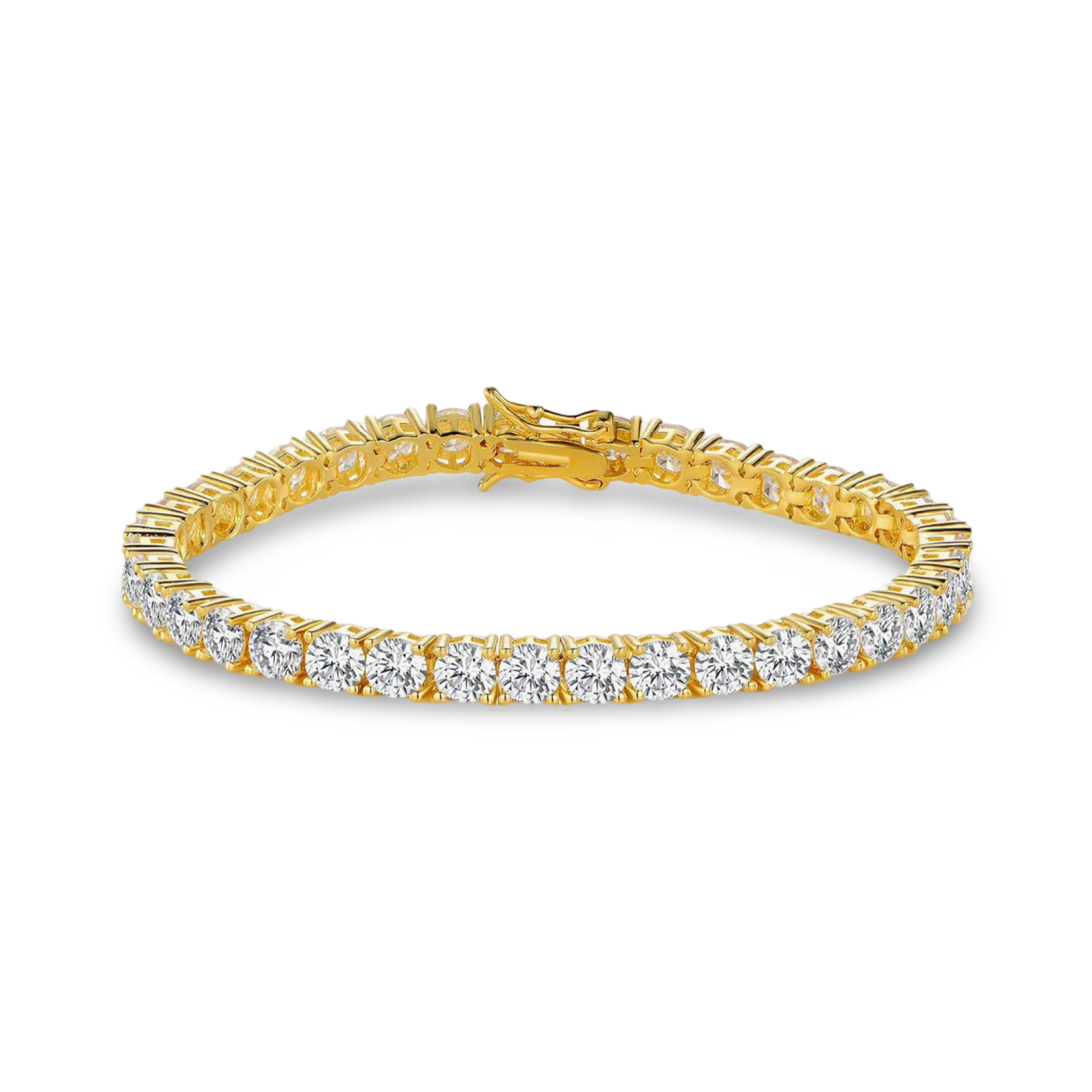 Allure Tennis Bracelet - Yellow Gold