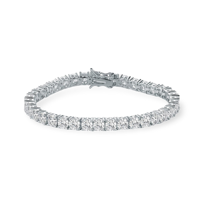 Allure Tennis Bracelet - White Gold