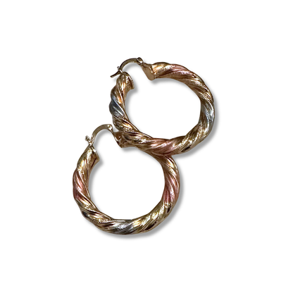 Babygirl - Tricolor Hoops