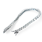 Allure Tennis Bracelet - White Gold