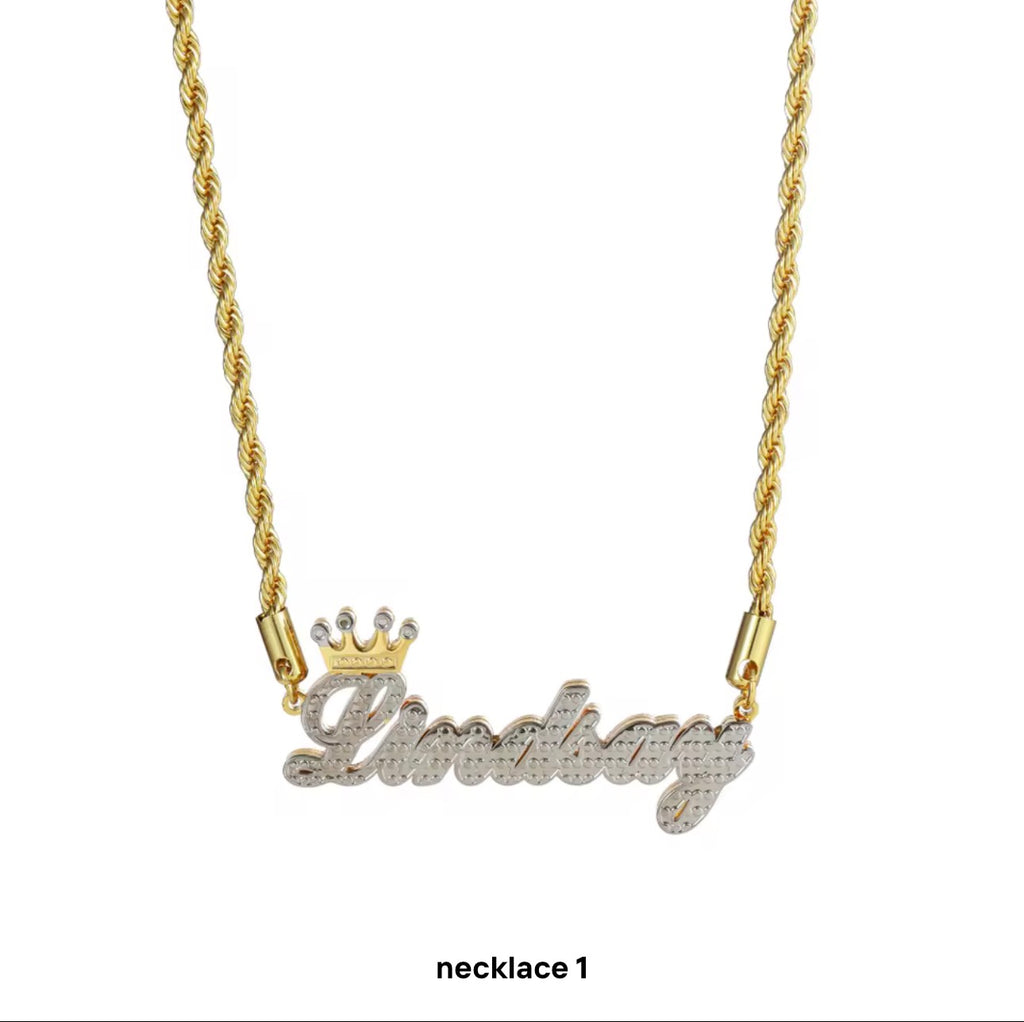 That Girl - Double Plated Custom Name Necklace
