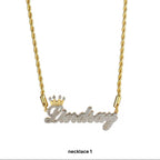 That Girl - Double Plated Custom Name Necklace
