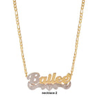That Girl - Double Plated Custom Name Necklace