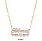 That Girl - Double Plated Custom Name Necklace