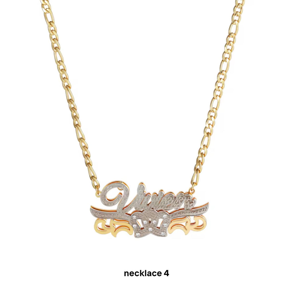 That Girl - Double Plated Custom Name Necklace