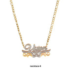 That Girl - Double Plated Custom Name Necklace