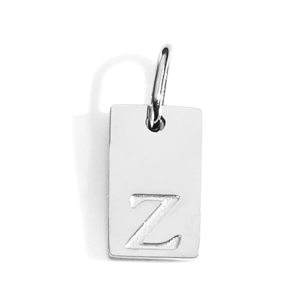 Blocked | Letter Charm Pendant