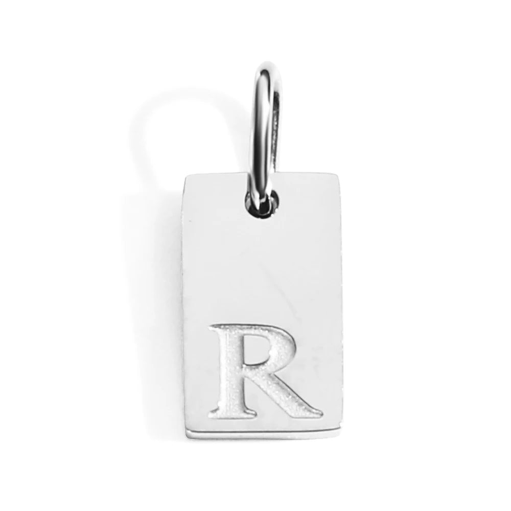 Blocked | Letter Charm Pendant