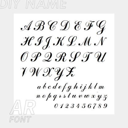 With Love | 3 Nameplate Necklace