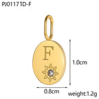 Star Struck | Letter Charm Pendant