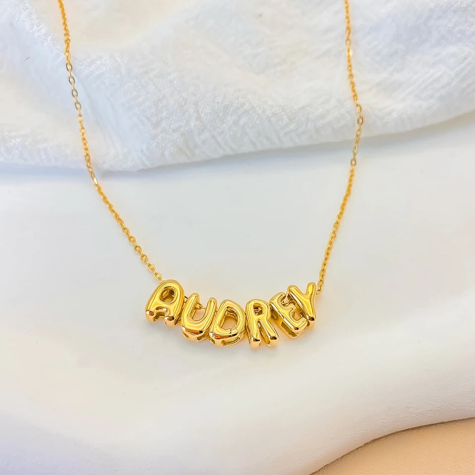 Bubbly | 1-7 Letter Necklace
