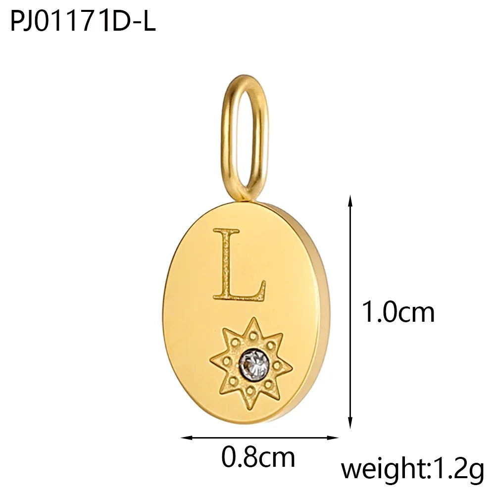 Star Struck | Letter Charm Pendant