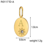 Star Struck | Letter Charm Pendant