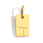Blocked | Letter Charm Pendant