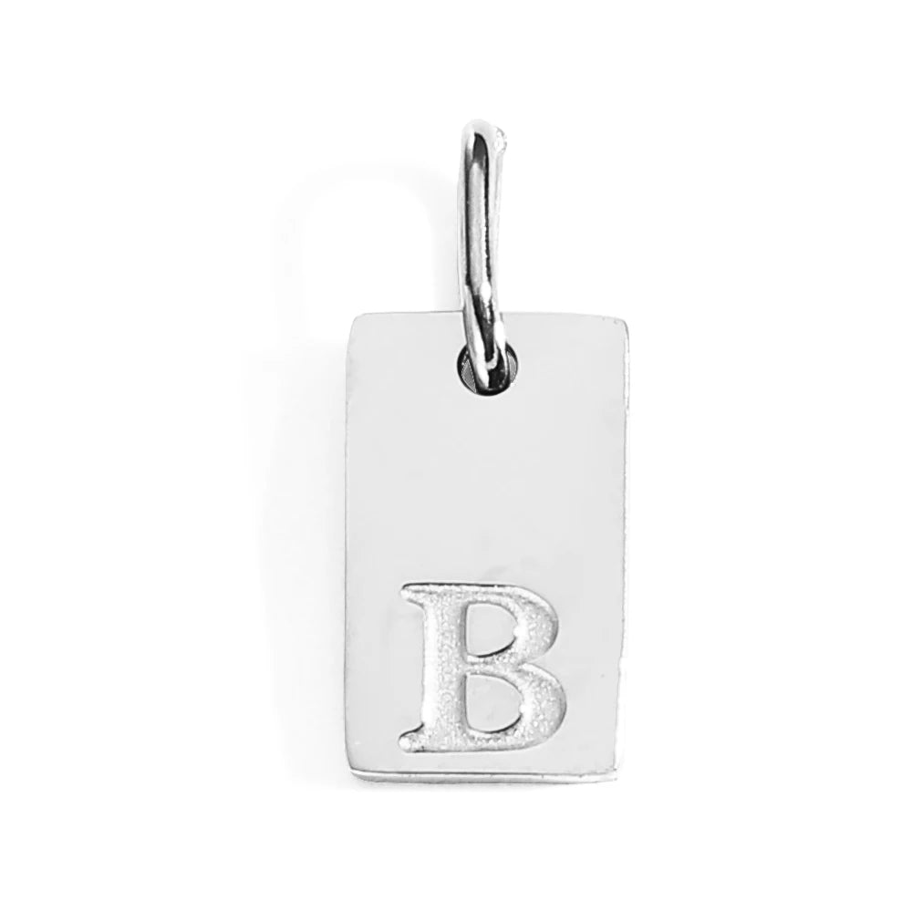 Blocked | Letter Charm Pendant