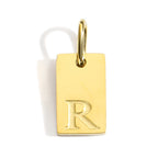 Blocked | Letter Charm Pendant