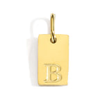 Blocked | Letter Charm Pendant