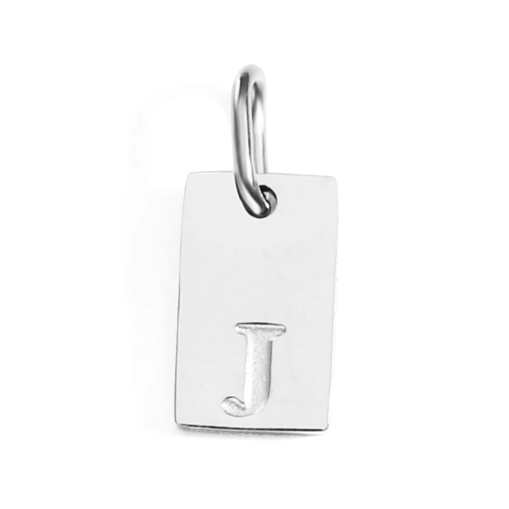 Blocked | Letter Charm Pendant