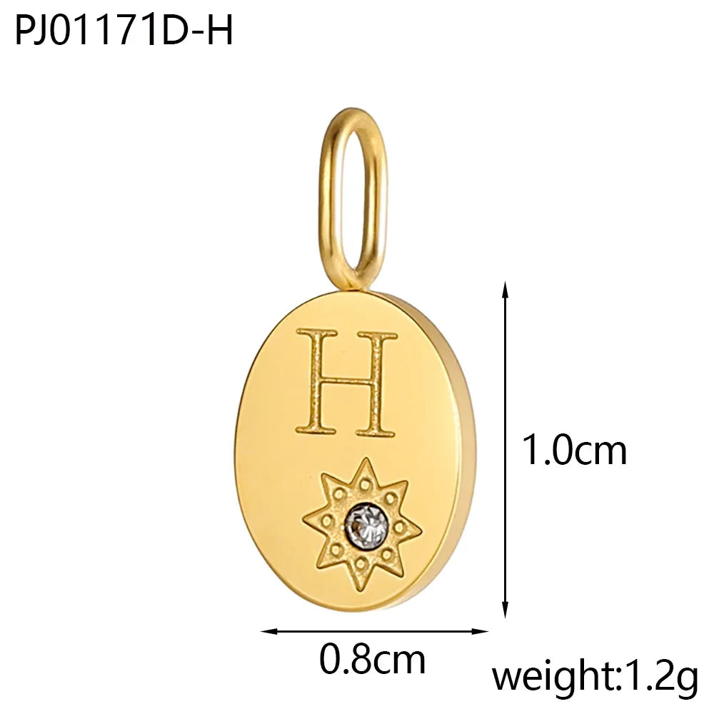 Star Struck | Letter Charm Pendant