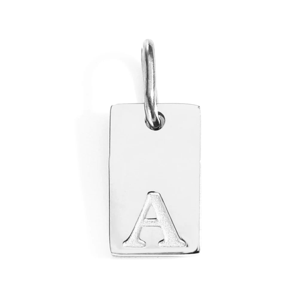 Blocked | Letter Charm Pendant
