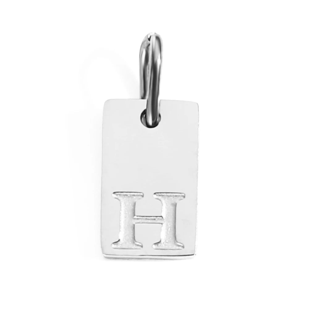 Blocked | Letter Charm Pendant