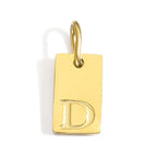 Blocked | Letter Charm Pendant