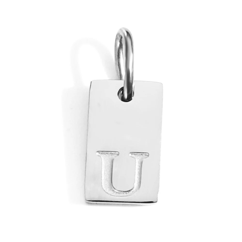 Blocked | Letter Charm Pendant