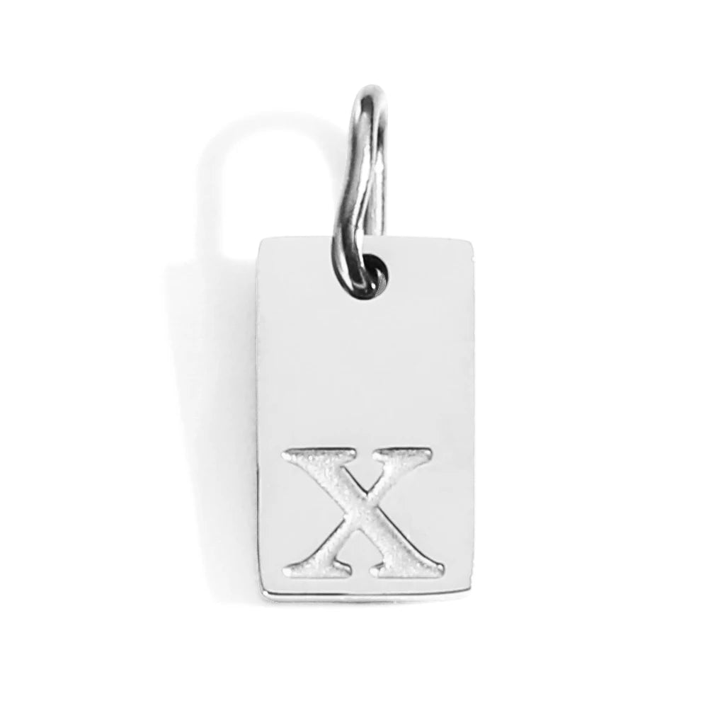 Blocked | Letter Charm Pendant