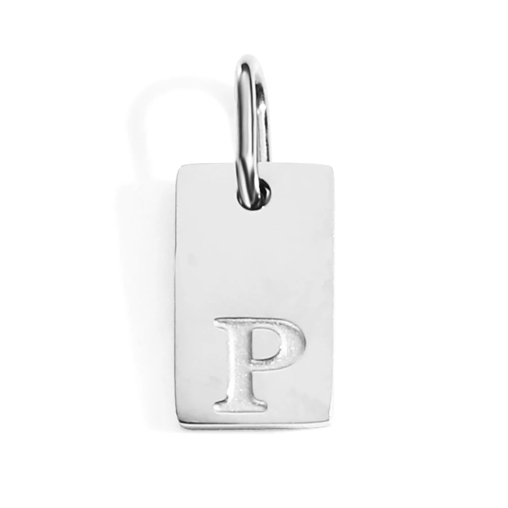 Blocked | Letter Charm Pendant