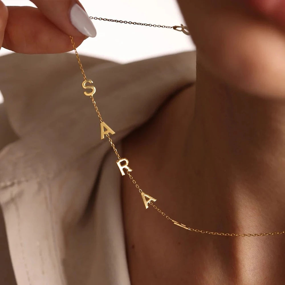 Vogue | 1-7 Letter Necklace