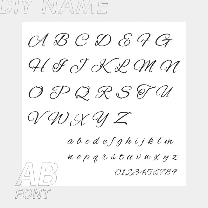 With Love | 3 Nameplate Necklace