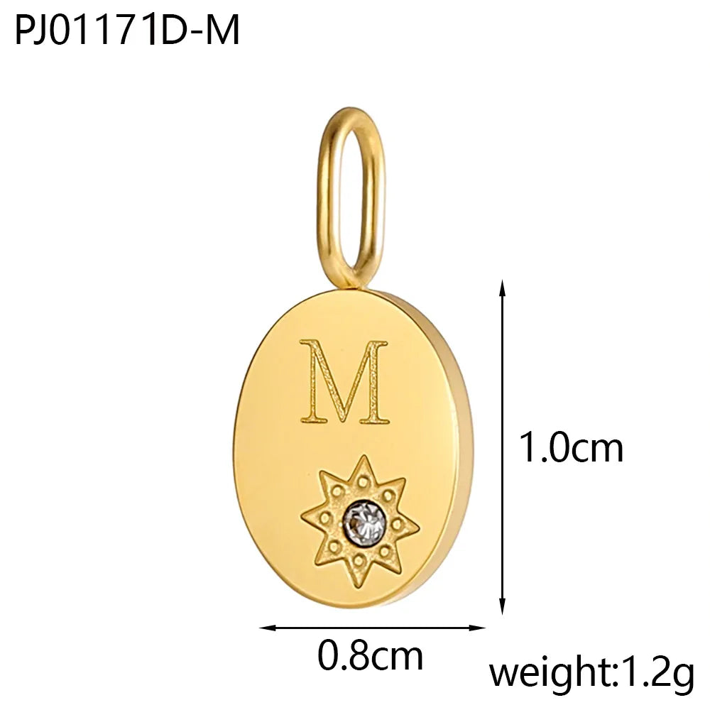 Star Struck | Letter Charm Pendant