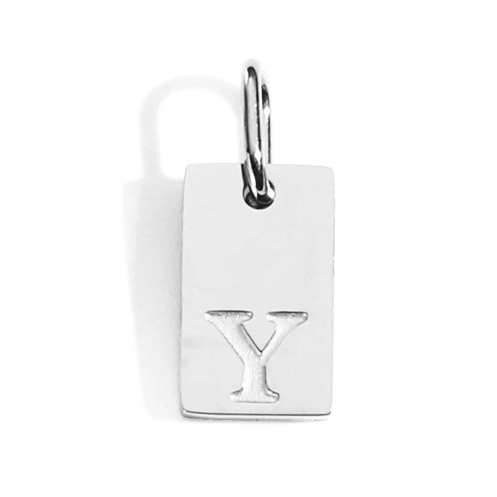 Blocked | Letter Charm Pendant
