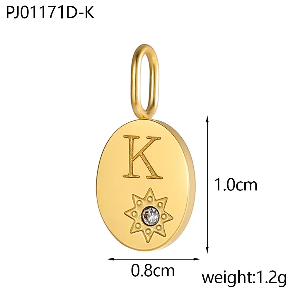 Star Struck | Letter Charm Pendant
