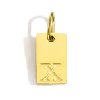 Blocked | Letter Charm Pendant