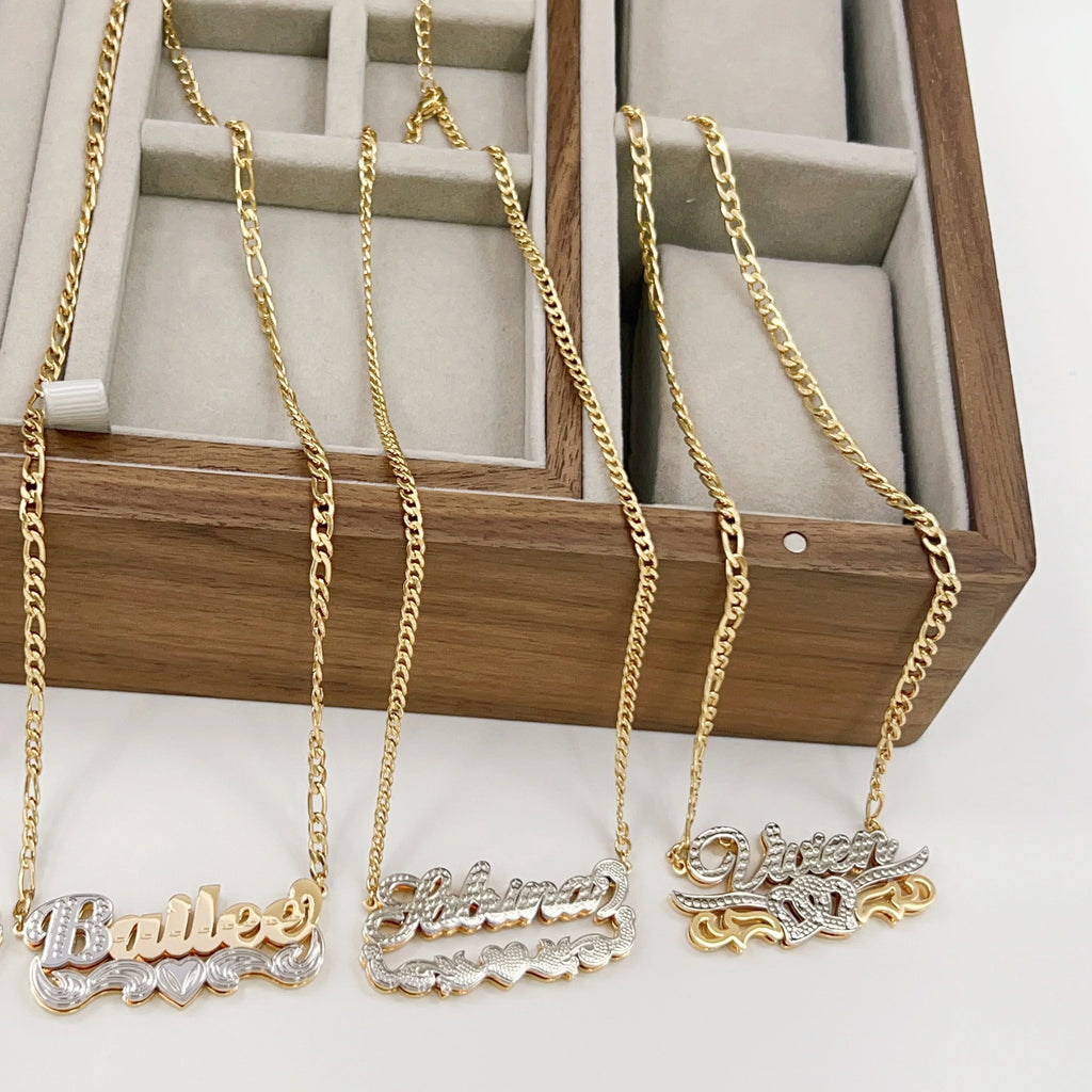 That Girl - Double Plated Custom Name Necklace