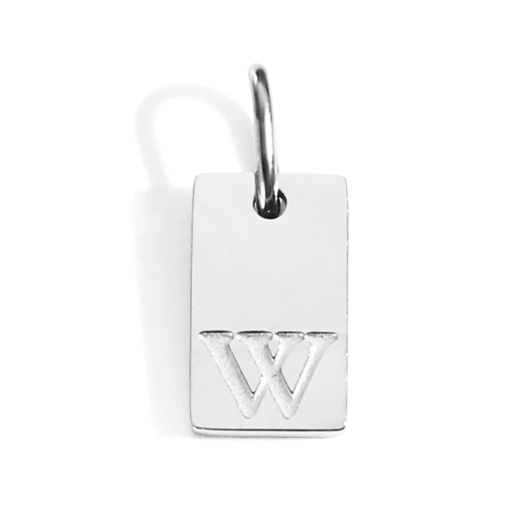 Blocked | Letter Charm Pendant