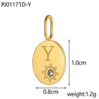 Star Struck | Letter Charm Pendant