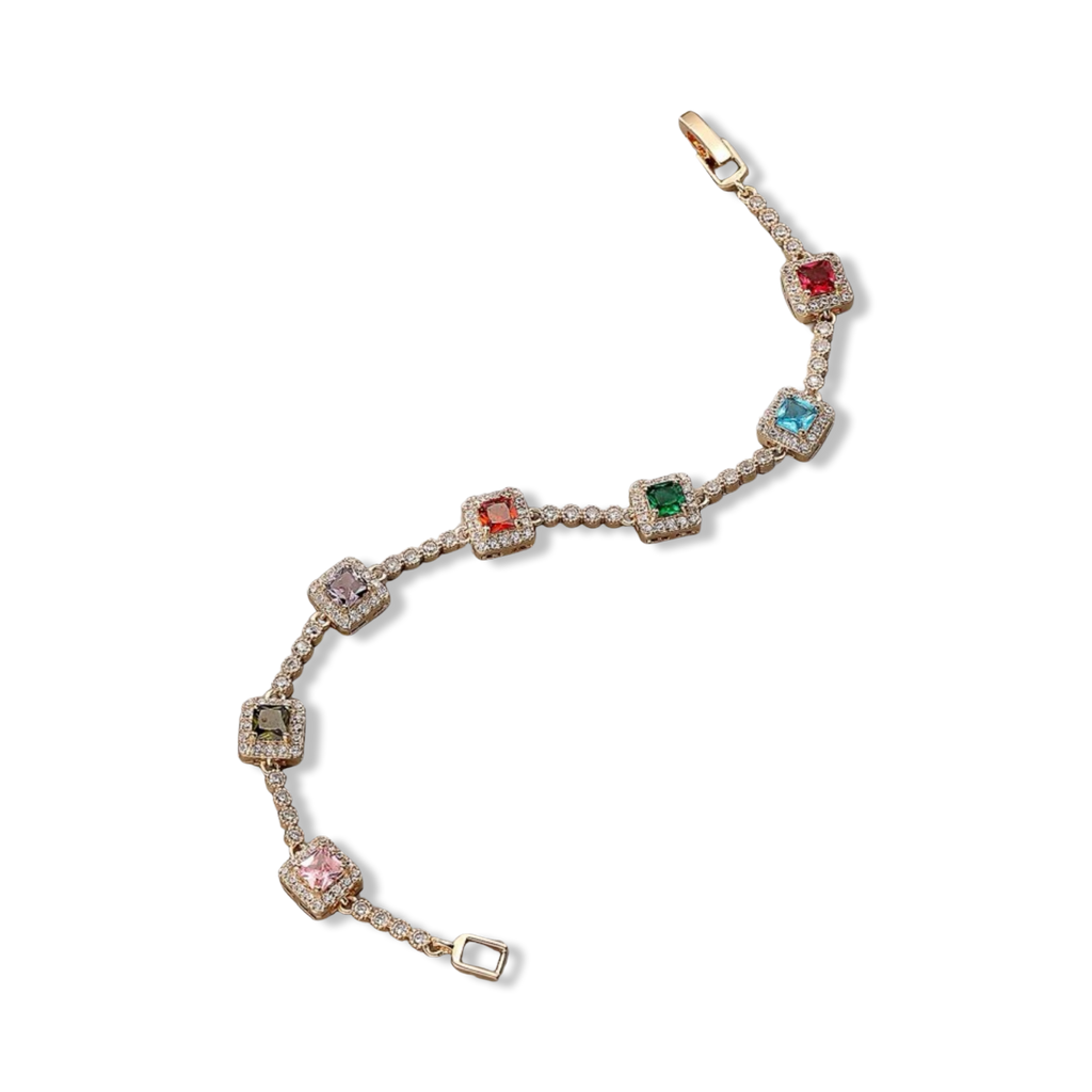 Muse Gemstone Bracelet - Yellow Gold