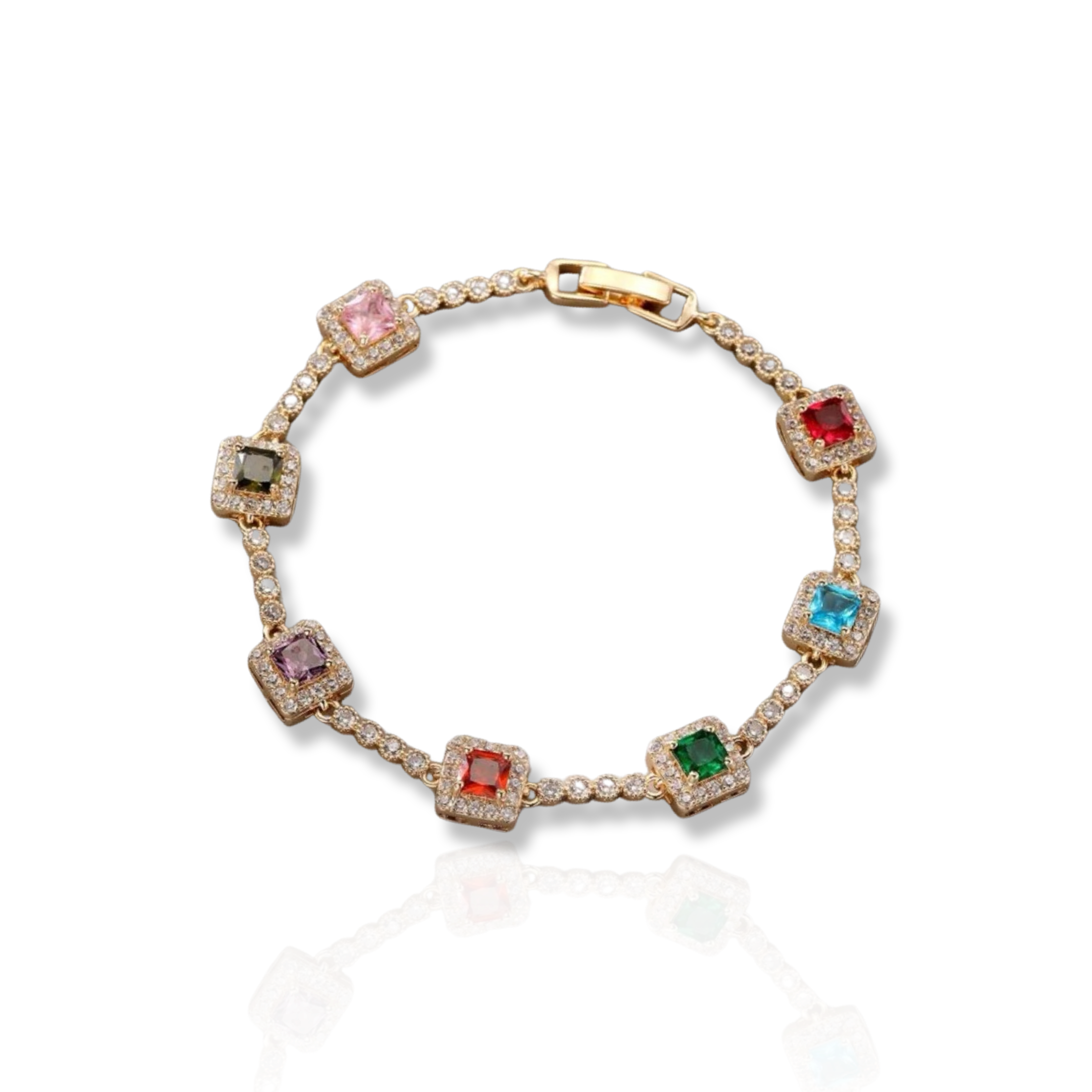 Muse Gemstone Bracelet - Yellow Gold