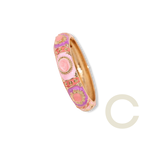 Pretty in Pink - Enamel Bangles