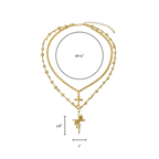 Double Crossed Necklace
