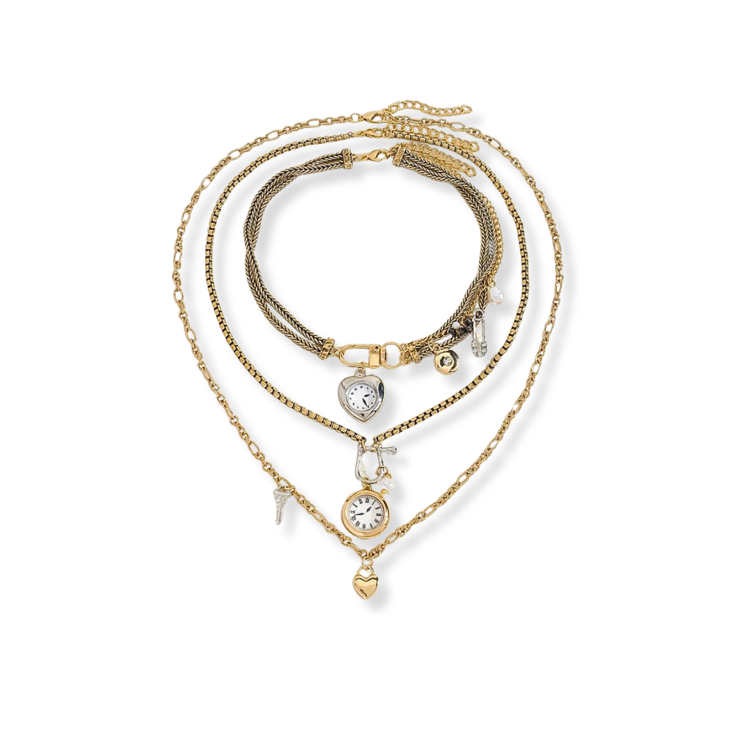 Watch Out Necklace