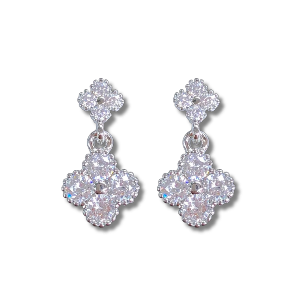Halo - Studded Drop Earrings