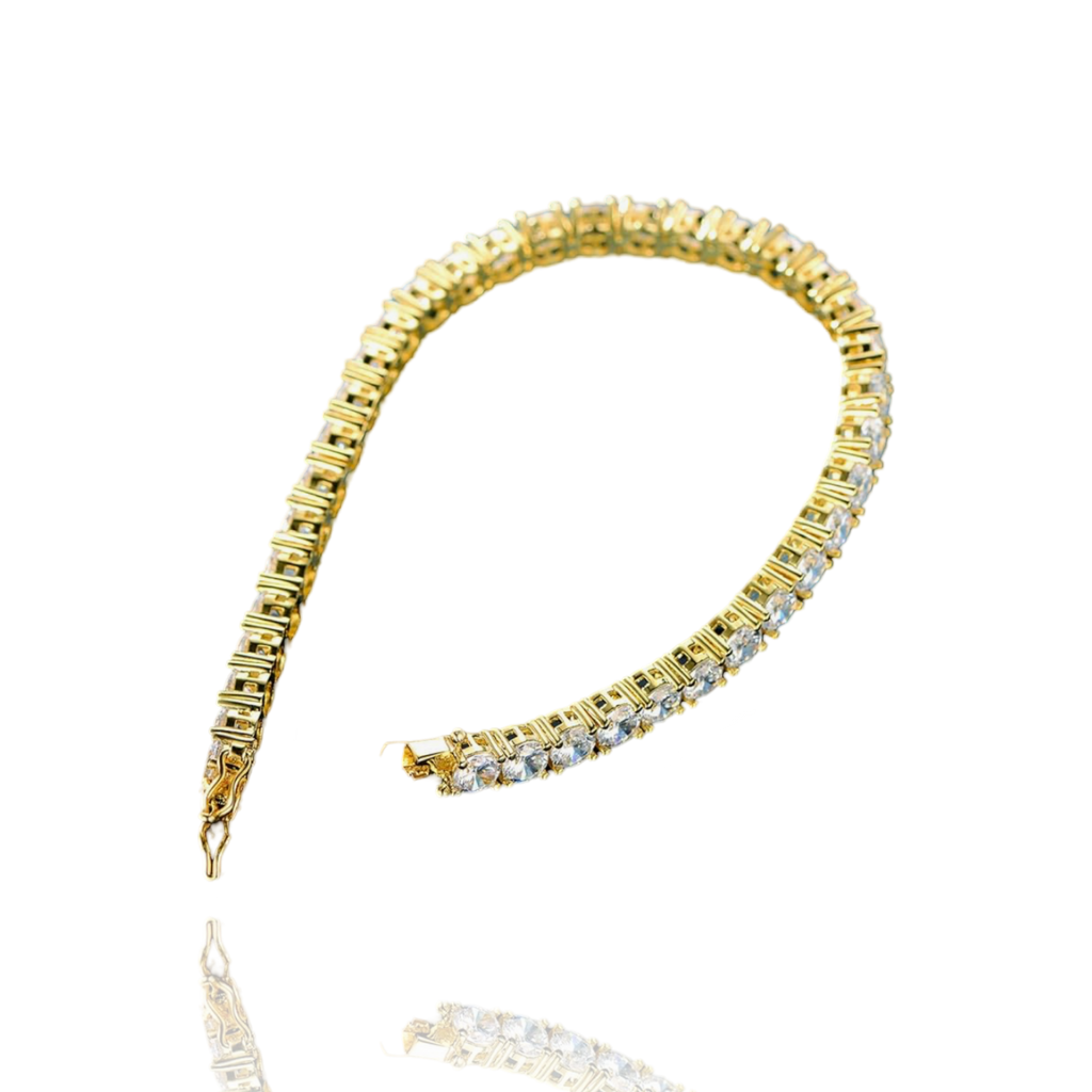 Allure Tennis Bracelet - Yellow Gold