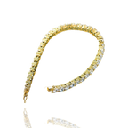 Allure Tennis Bracelet - Yellow Gold