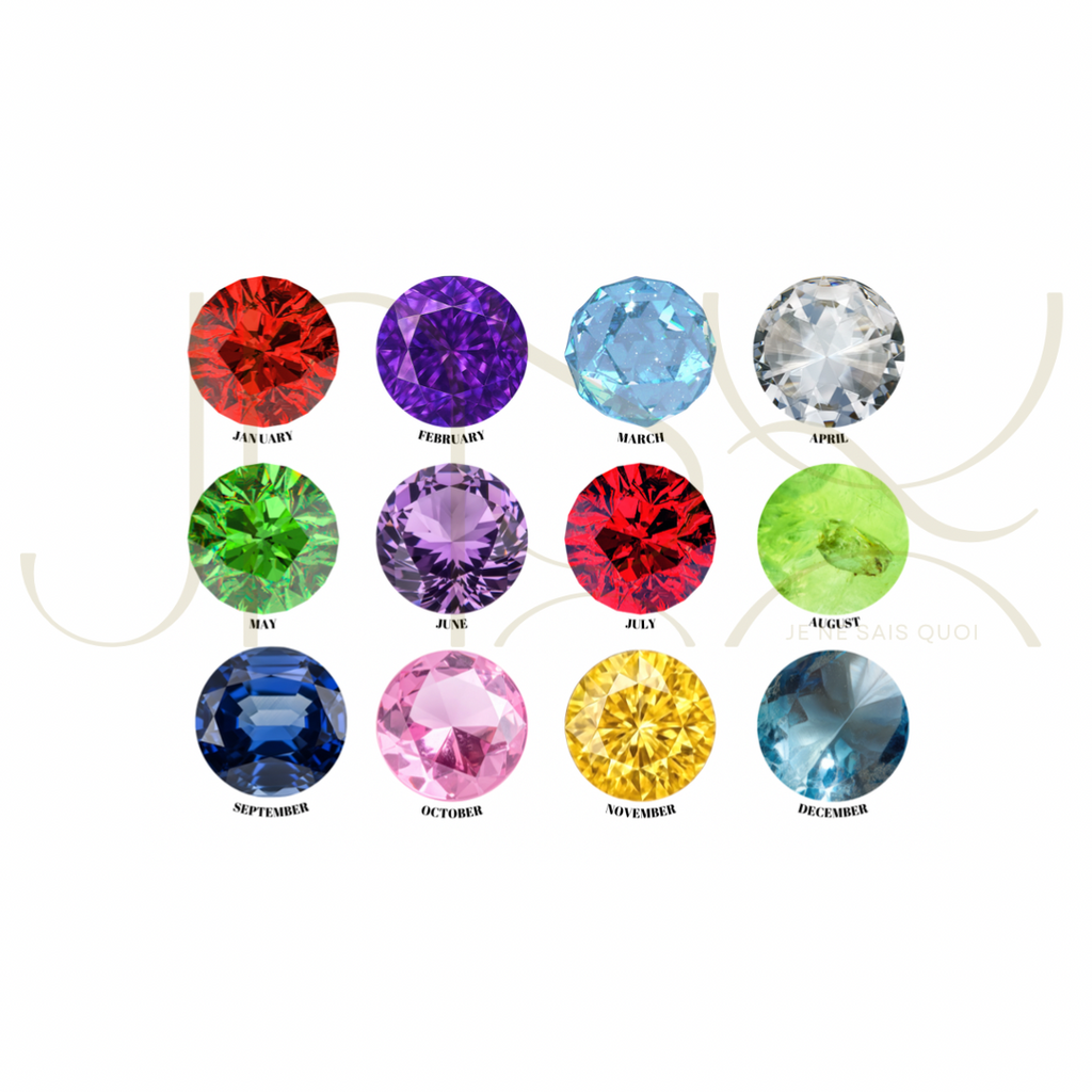 Radiant | Initial Birthstone Necklace